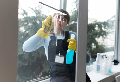 Nettoyage de vitres intérieures et extérieures à Louvigné-du-Désert